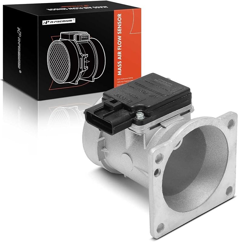 Sensor de fluxo de ar MAF A-Premium com conector de 4 pinos para Ford, Mazda e Mercury – 1 unidade
