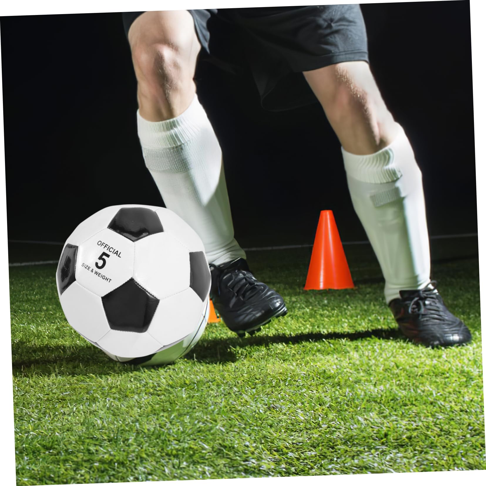 TOYANDONA 6 Piezas Balón De Fútbol De PVC Balón De Fútbol Resistente Al Desgaste para Entrenamiento Infantil Aire