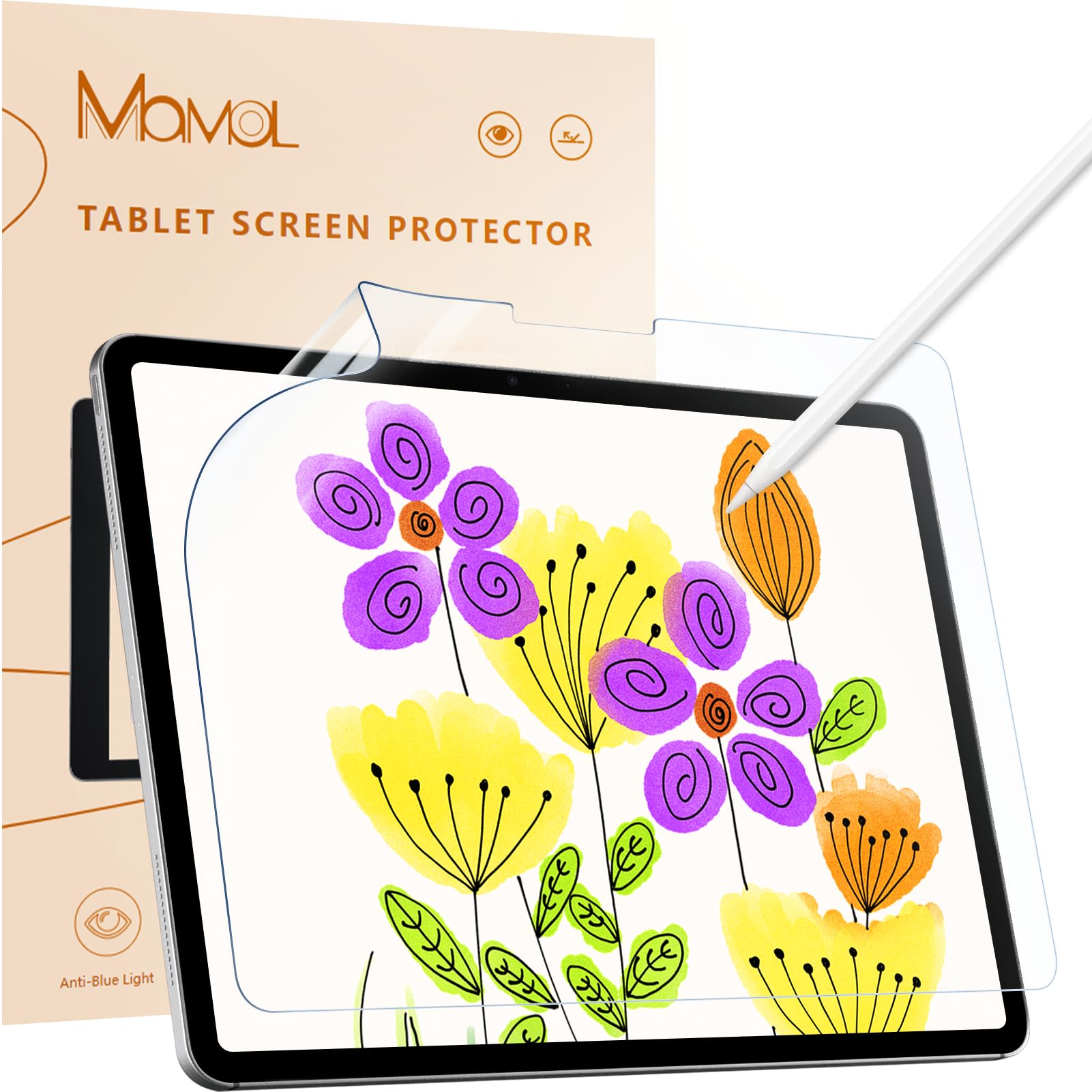 Amazon.co.jp: 【2枚セット】ペーパーライクフィルム iPad Mini 7(A17