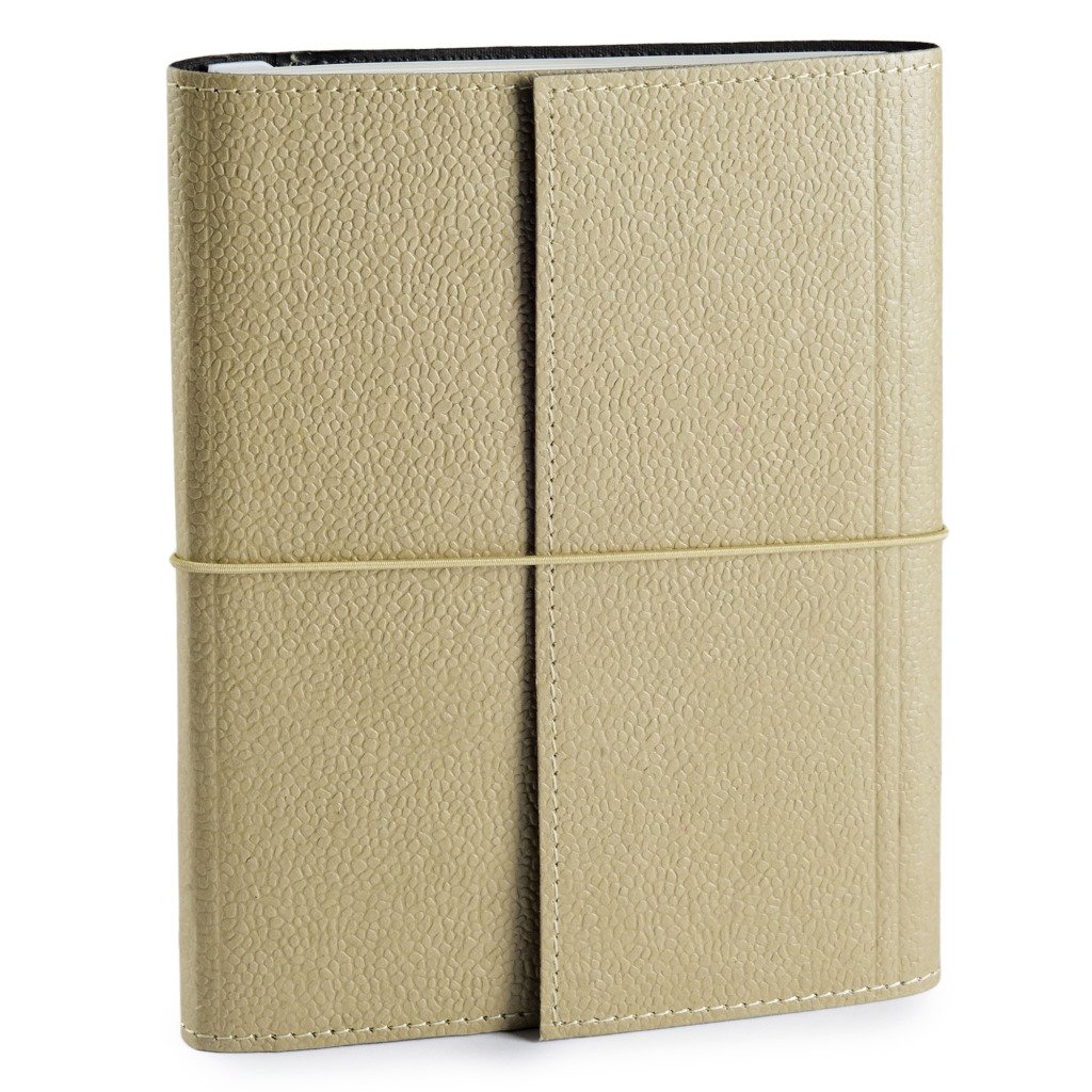 Ecoleatherette A5 Hard Cover Ruled Diary/Planner/Notebook for Writing, Looks Like Leather Cover - 80 GSM, 192 Pages | Handcrafted & Recycled Diary, Perfect for Students & Office Purpose