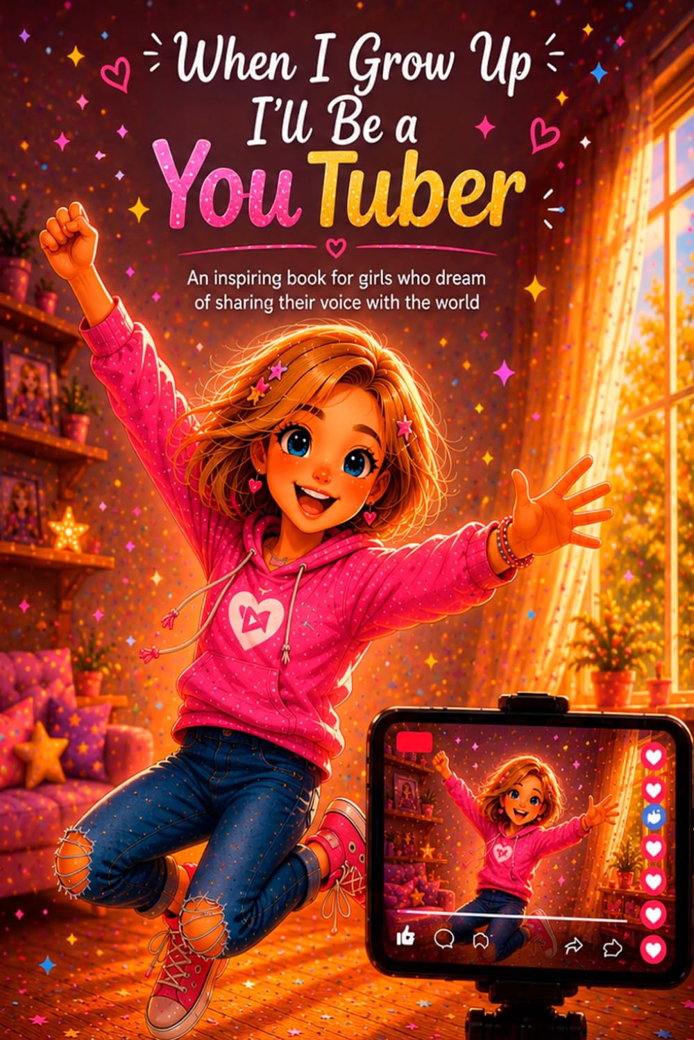 When I Grow Up I'll Be a YouTuber: An inspiring book for girls who dream of sharing their voice with the world