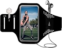Vista 1 de Soporte de teléfono para correr Brazalete celular para iPhone 11 12 13 14 15 Pro Max XS X XR Plus Galaxy