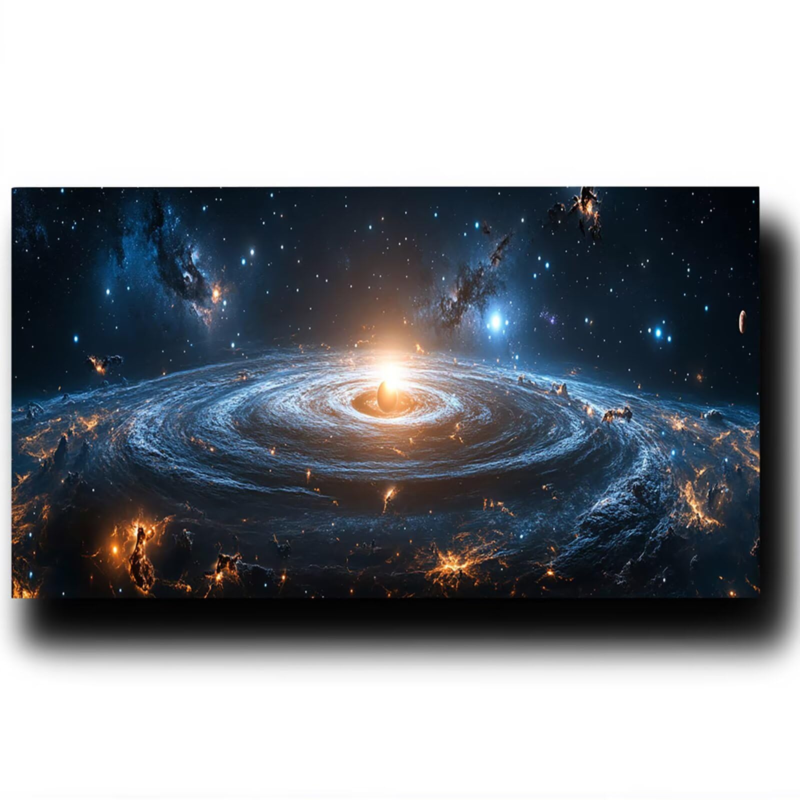 DIY Malen nach Zahlen Erwachsene Galaxie Malen nach Zahlen ab 7 jahre Mädchen Universum Kreativ set für Erwachsene mit Leinwand Acrylfarben set und Pinsel,Bastelset zum Bemalen,Wanddeko 100X200cm 9-J-