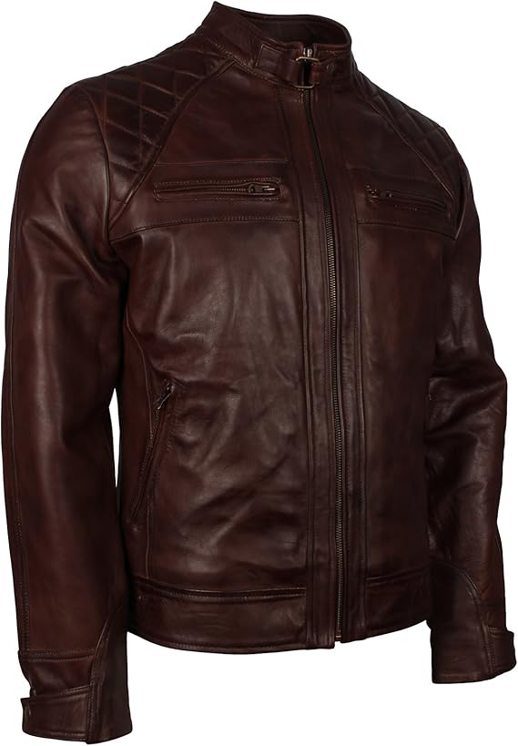 chaqueta marron