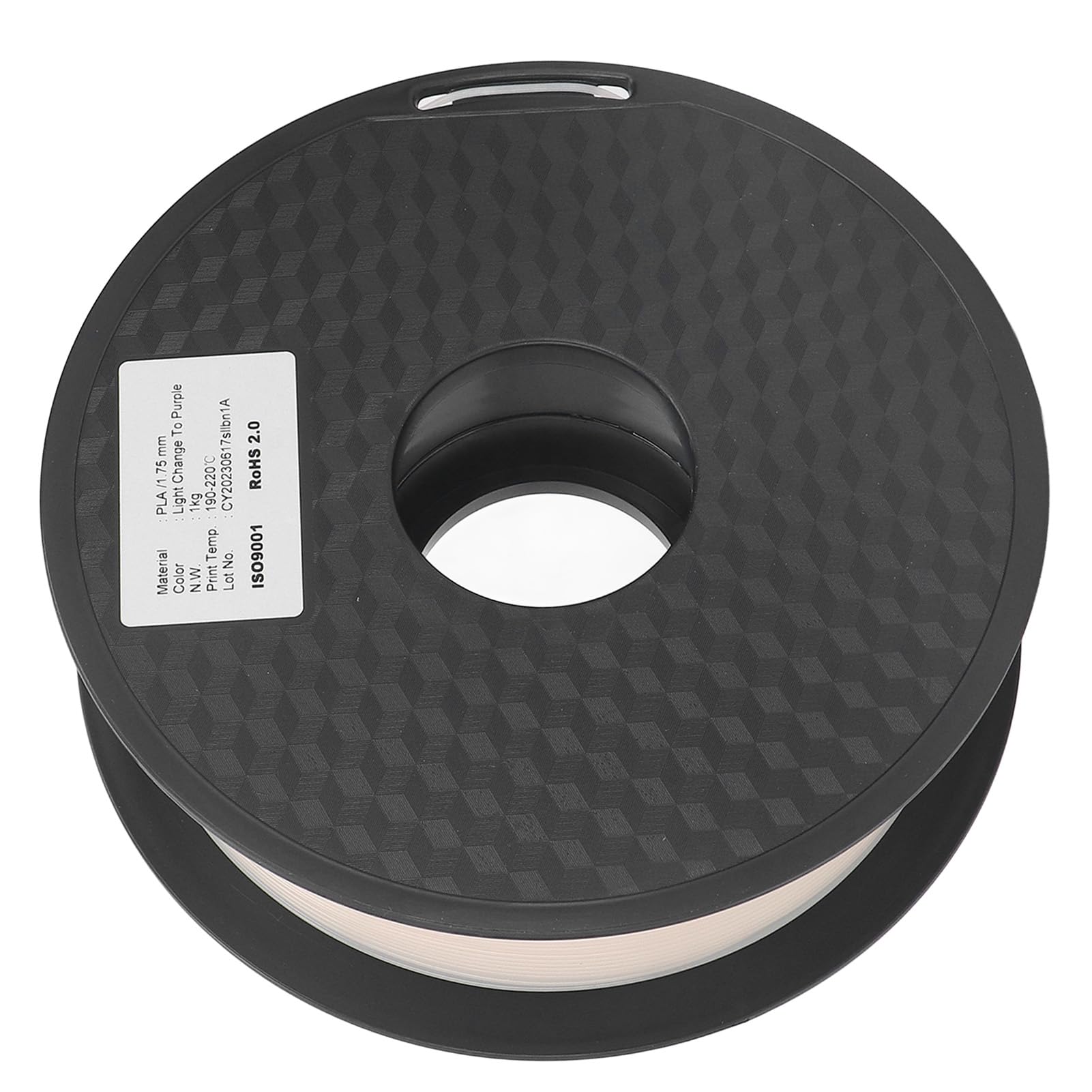 Generic Żarnik PLA Zmienia Kolor światła Fioletowy Wodoodporny 1,75 Mm Wysoka wydajność dla Akcesoriów do Drukowania 3D
