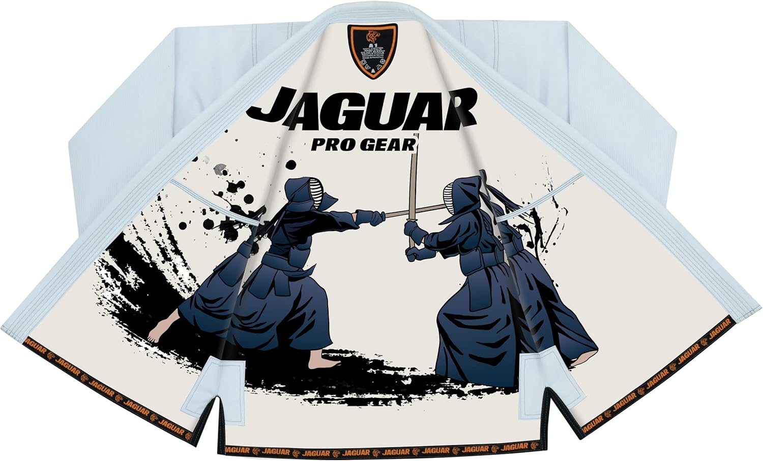 Jaguar Pro Gear – Kendo Fighters Inner Sublimated - Pro Brazilian Jiu Jitsu BJJ Kimono Gi Uniform Unisex - Belt Included