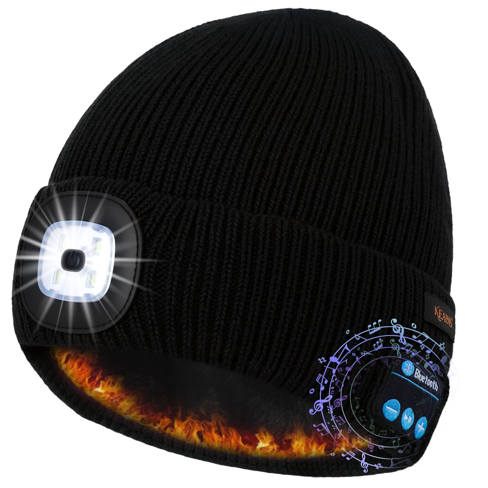 Bluetooth LED Beanie