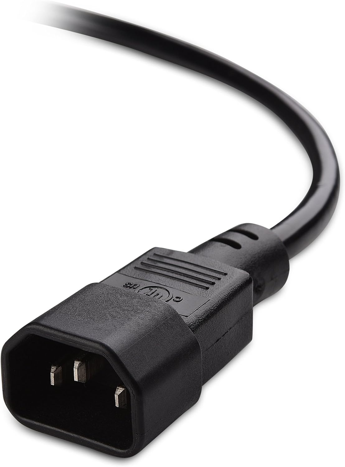 Cable Matters 2-Pack Computer to PDU Power Extension Cord, Power Extension Cable 15 ft (IEC C14 to IEC C13 PDU Power Cord)