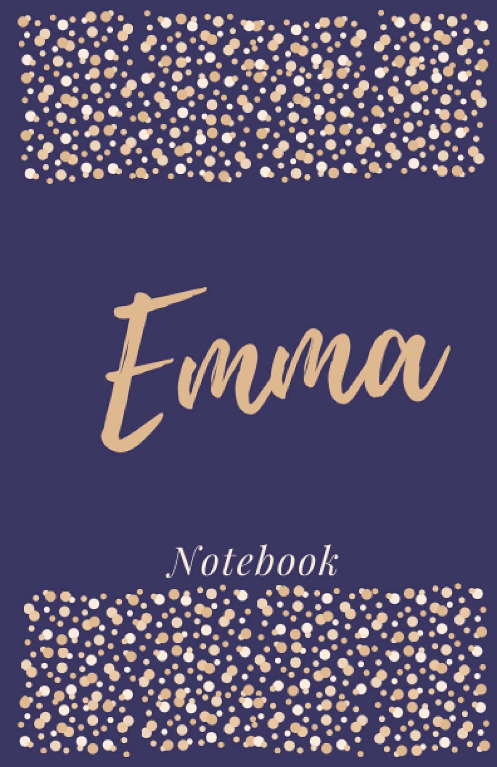 Emma Notebook: Emma Personalised Notebook - Emma Name Gift - Emma Jotter with 50 lined pages