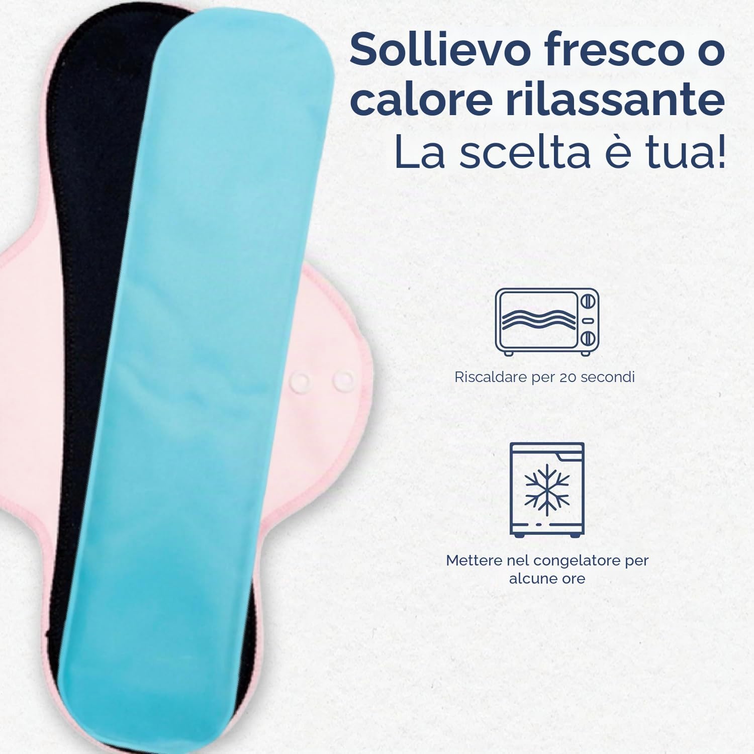 First Days Maternity - Confezioni calde e fredde riutilizzabili (2) per il recupero post-partum, sollievo dall'episiotomia, emorroidi, lividi e molto altro ancora