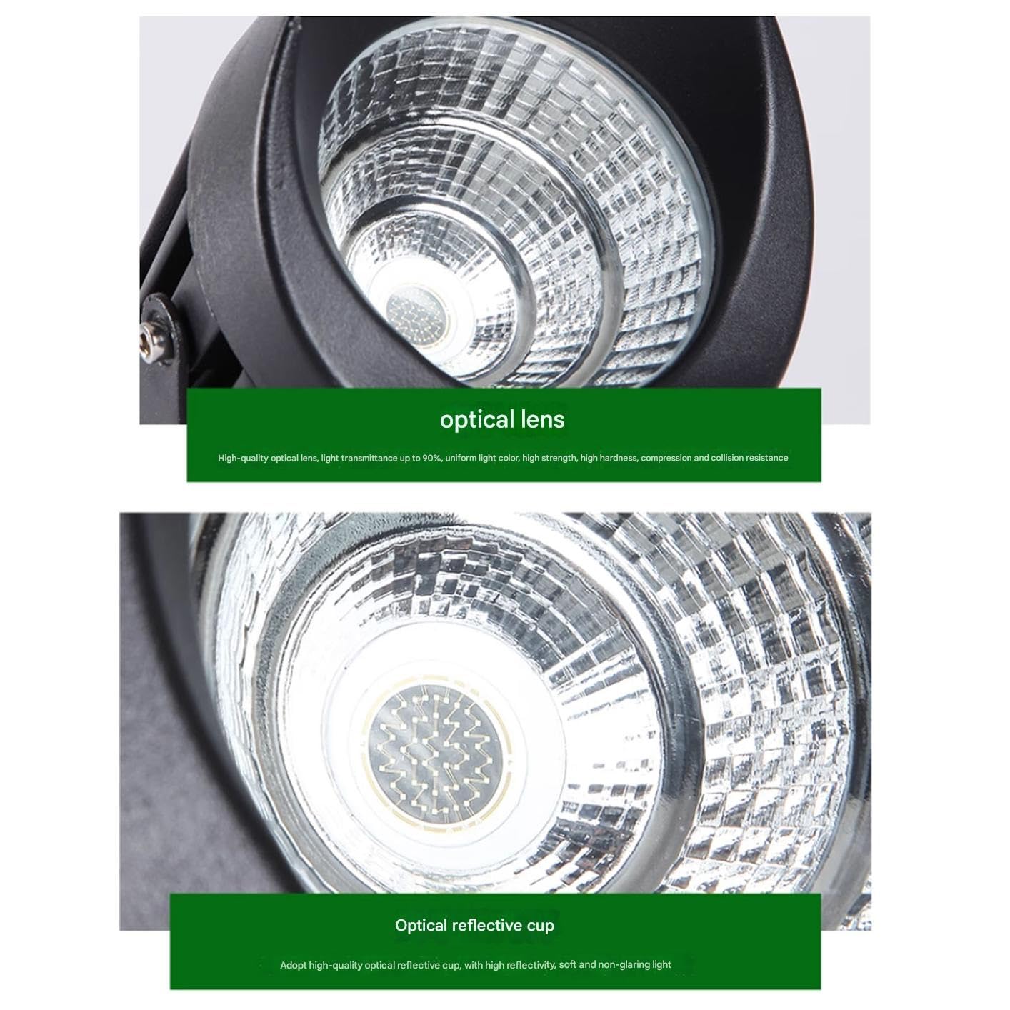 Focos Suelo Led Exterior - Foco De Exterior COB, Luz De Árbol Impermeable IP65, Foco LED De Ángulo Ajustable, Proyector LED Para Paisaje De Jardín Y Césped, Iluminación De Pared Exterior(Red,30W(220V)