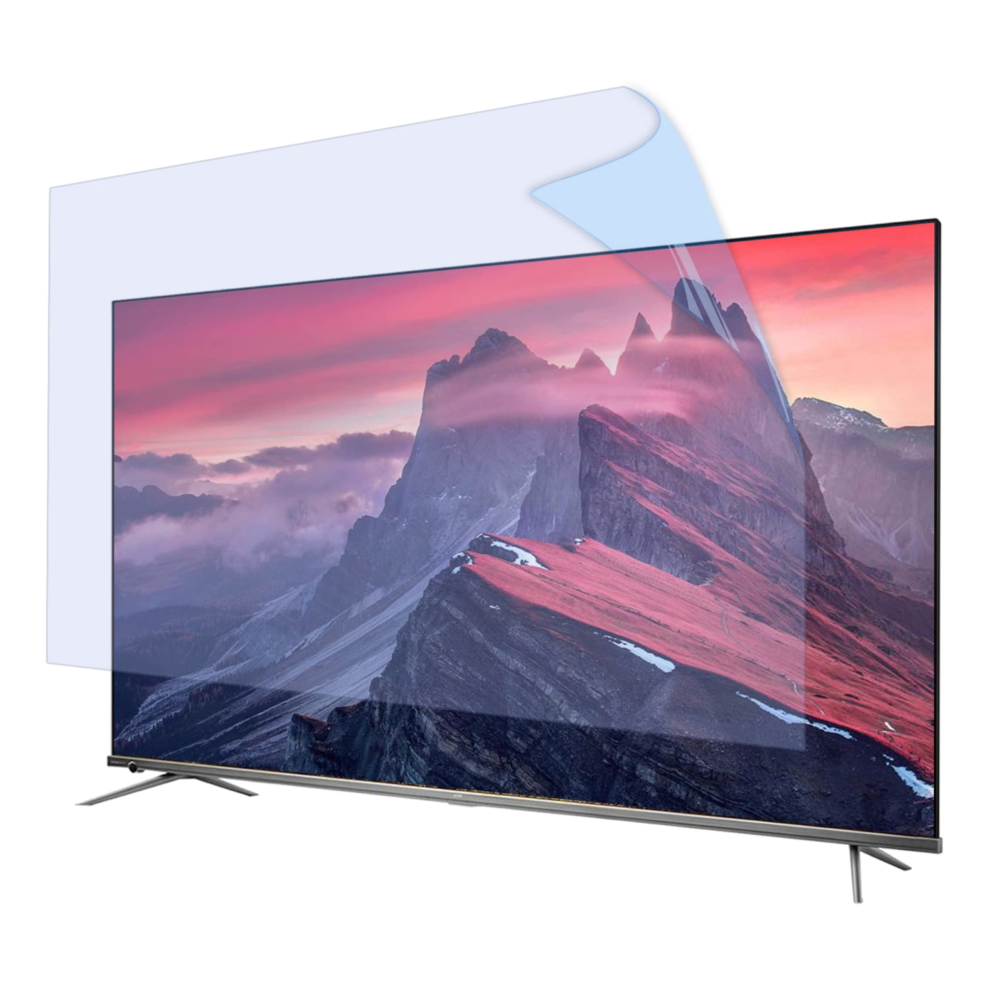 Osłona ekranu telewizora Smart TV Folia ochronna na ekran telewizora 32-75 cali i filtr przeciwodblaskowy do telewizorów LCD LED OLED HDTV(32in 698x392mm)