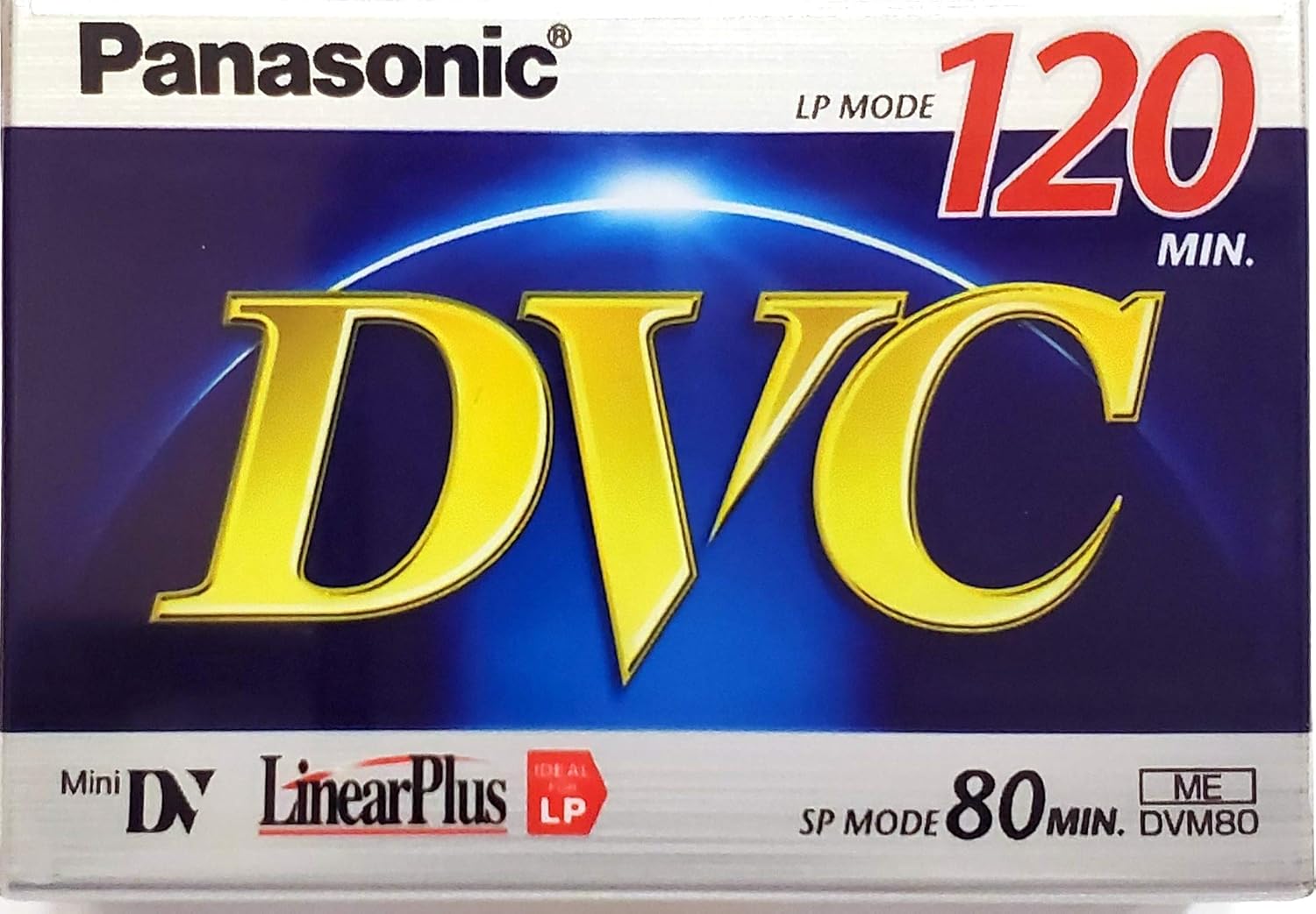 Panasonic AYDVM80FF MiniDV 80 Min Tape (120 Min LP