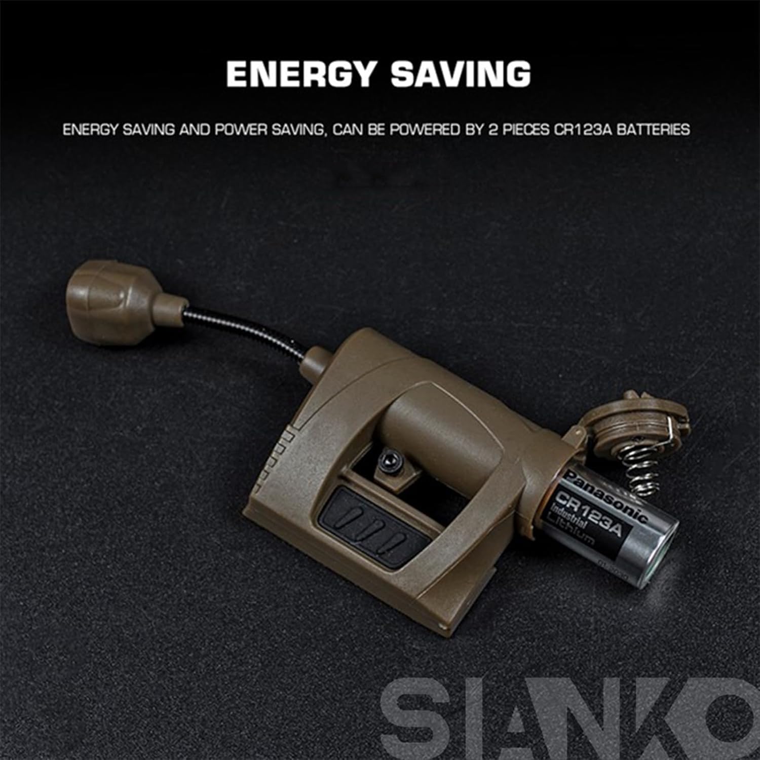 Tactical Helmet Signal Light for Fast/SF Ops-Core Arc Rail Helmet,Outdoor Airsoft Paintball Hunting Military Multifunction Helmet Accessories