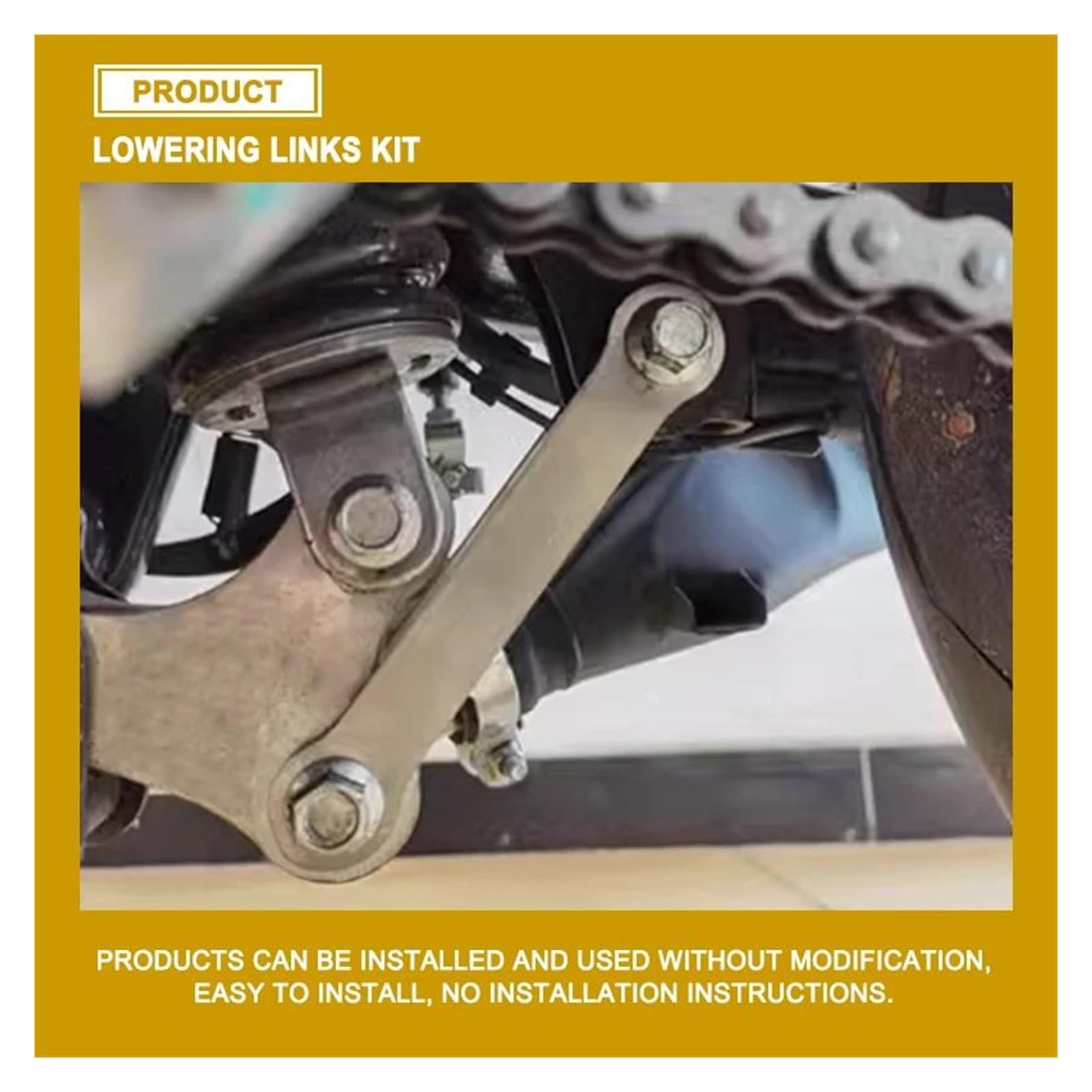 YAMAHA yzfr6ローダウンキット ショートサイドスタンド