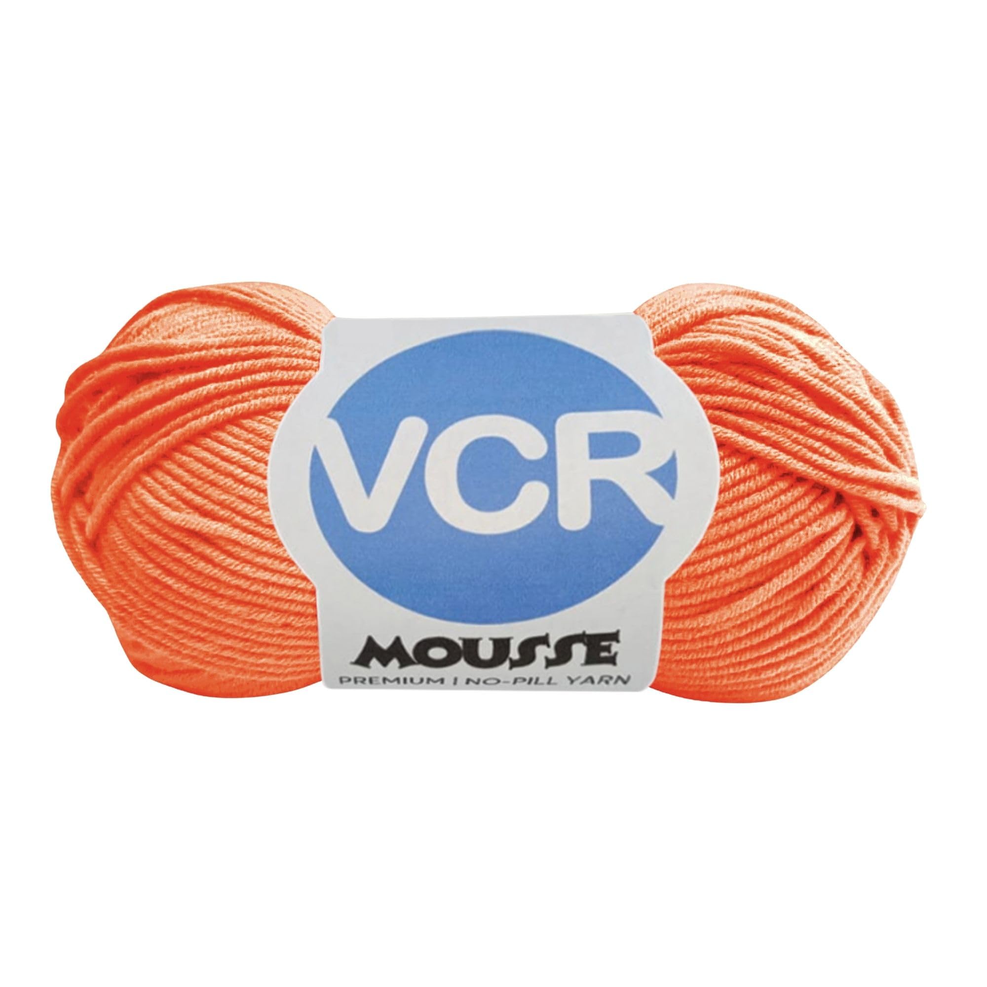 VCR 4 Ply Rose Red Yarn, 100 Grams Hank, 190 Meters Length, Acrylic Ball for Crochet and Knitting, Soft Crosia Threads, Pack of 1 Yarn, Suitable for DIY Crafts