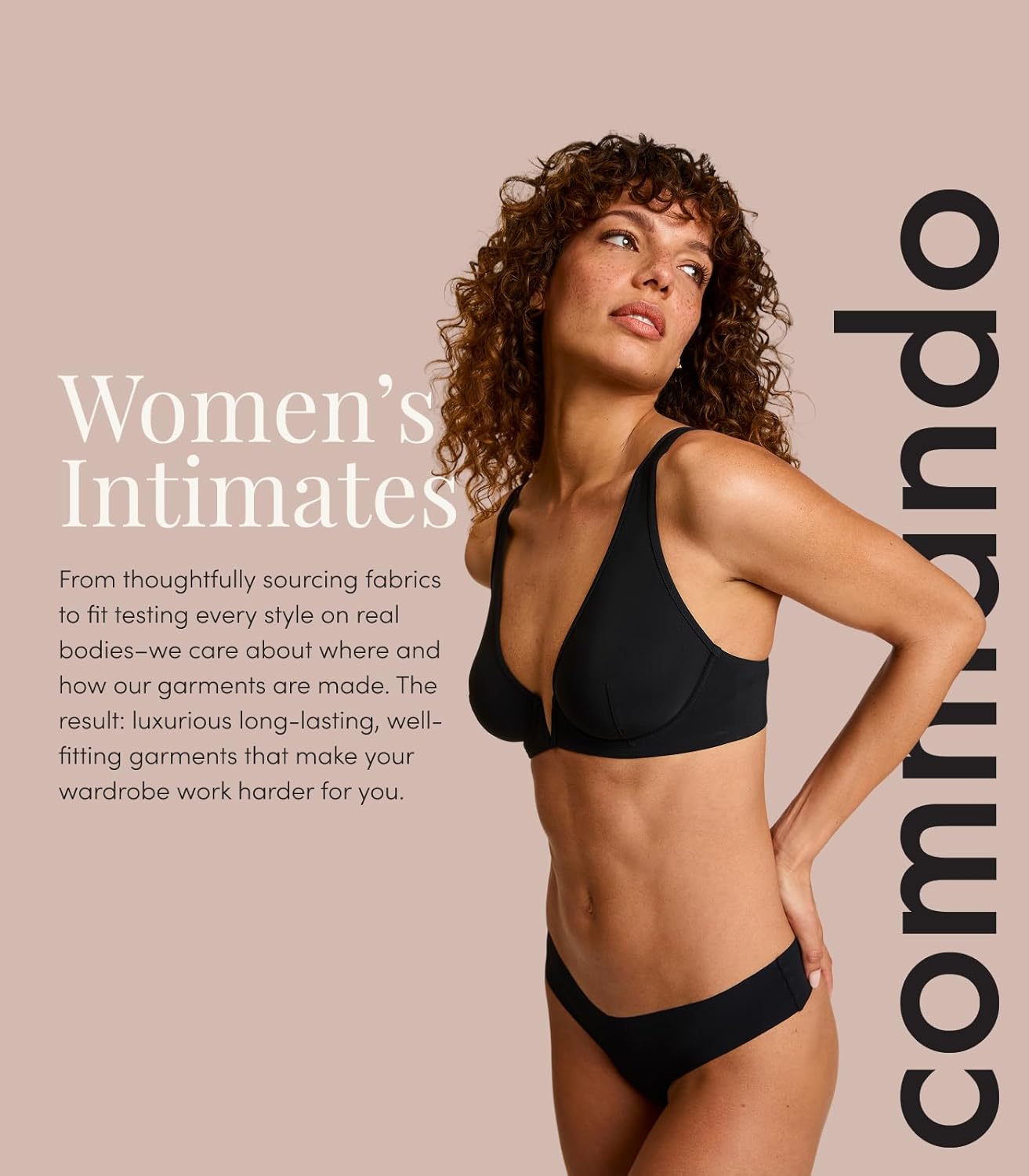 commando Classic Thong | Invisible Everyday Thong | No-Show Underwear Loved by Celebrities & Stylists | Raw-Cut Microfiber - Image 6