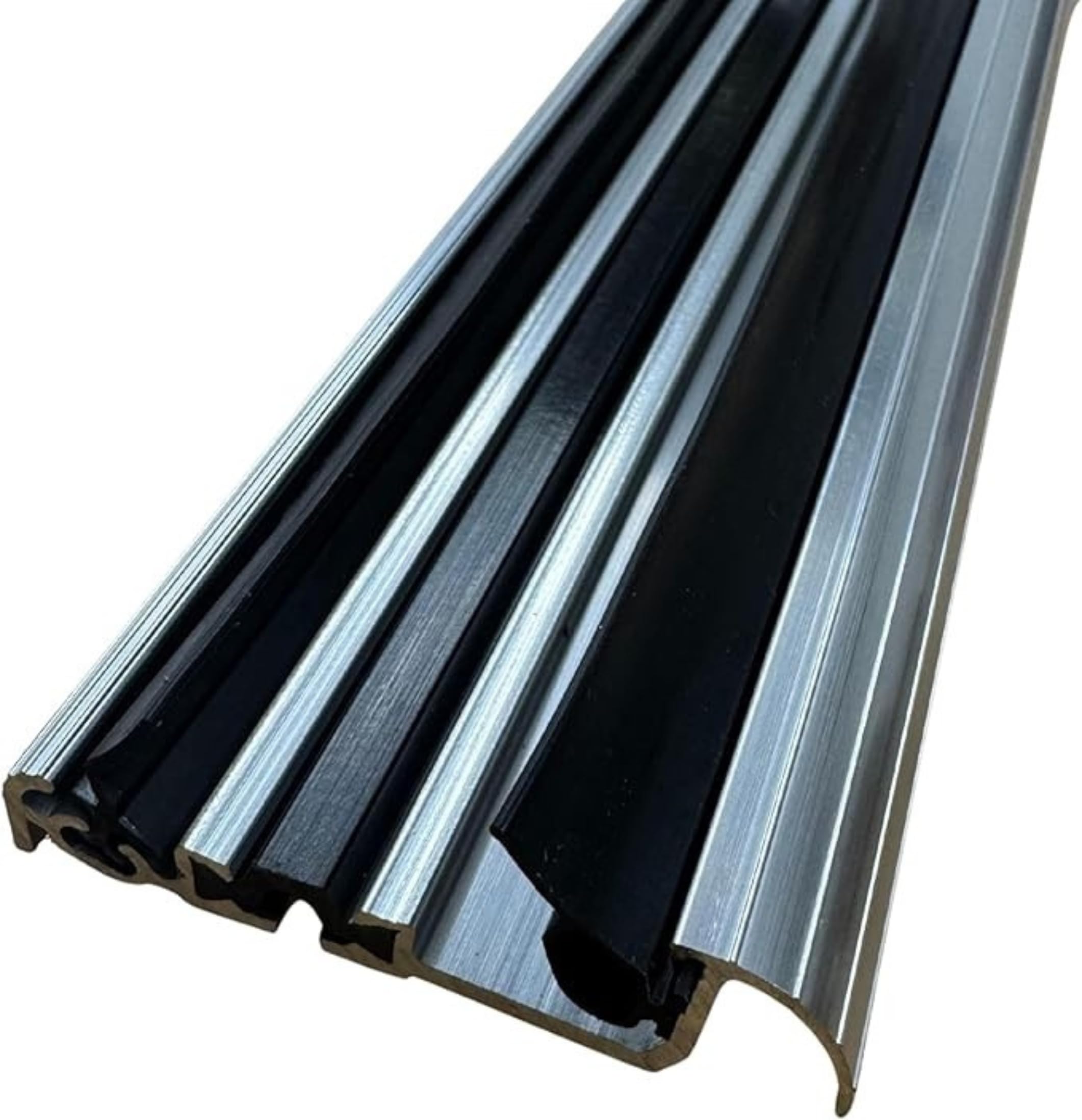 Exitex Macclex 15/2 Thermal Break Door Threshold Cill Draught Excluder, Aluminium 914mm (36"), Energy Efficient Insulated Weatherproof Door Bar Seal (Aluminium)