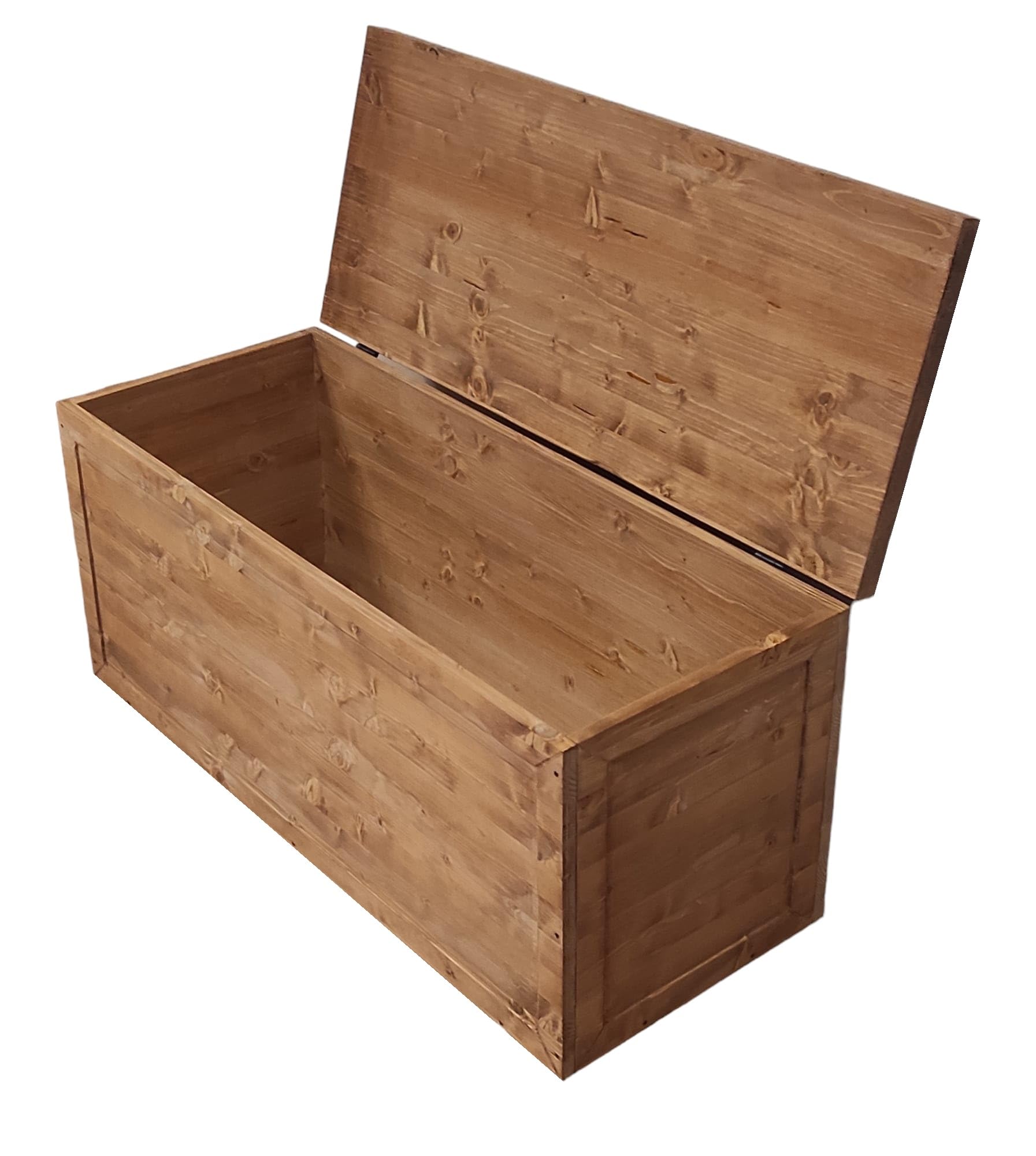 TOTAL WOOD 2012 Cassapanca Contenitore Baule in legno Intero Esterno 150x40x45 cm impregnata ANCHE SU MISURA