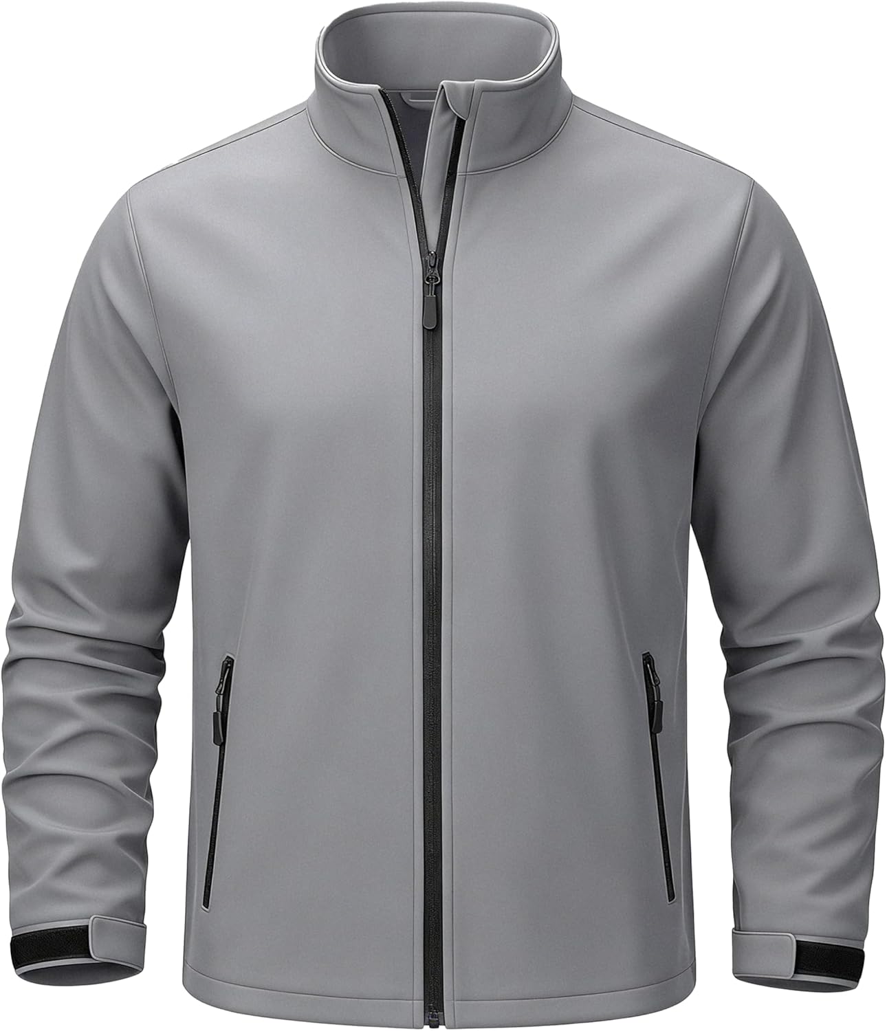 Men’s Waterproof Softshell Jacket with Fleece Lining & 4 Pockets Men’s Waterproof Softshell Jacket with Fleece Lining & 4 Pockets