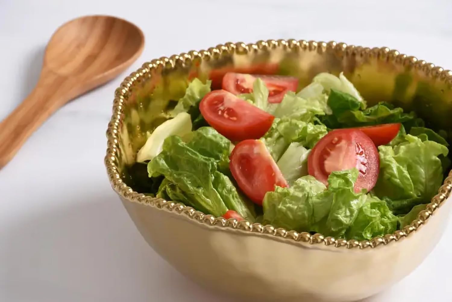 Pampa Bay Salad Bowl (Gold Tone)