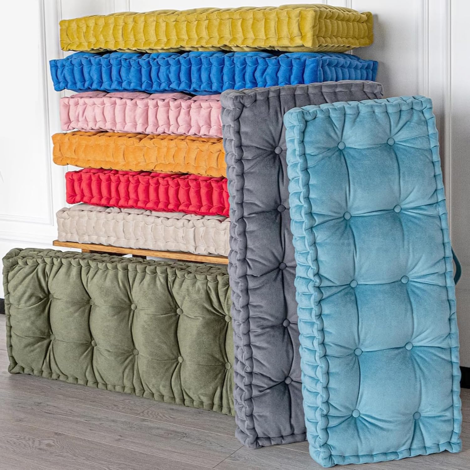 Cuscino per panca da interni ed esterni, 120-180 cm, spessore 8 cm, per divano a 2 e 3 posti, imbottitura morbida in peluche, 140 x 60 cm, perfetto per giardino e patio