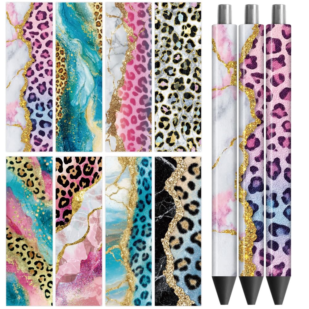 Autocollants de transfert UV DTF Peacoblue pour stylo personnalisé