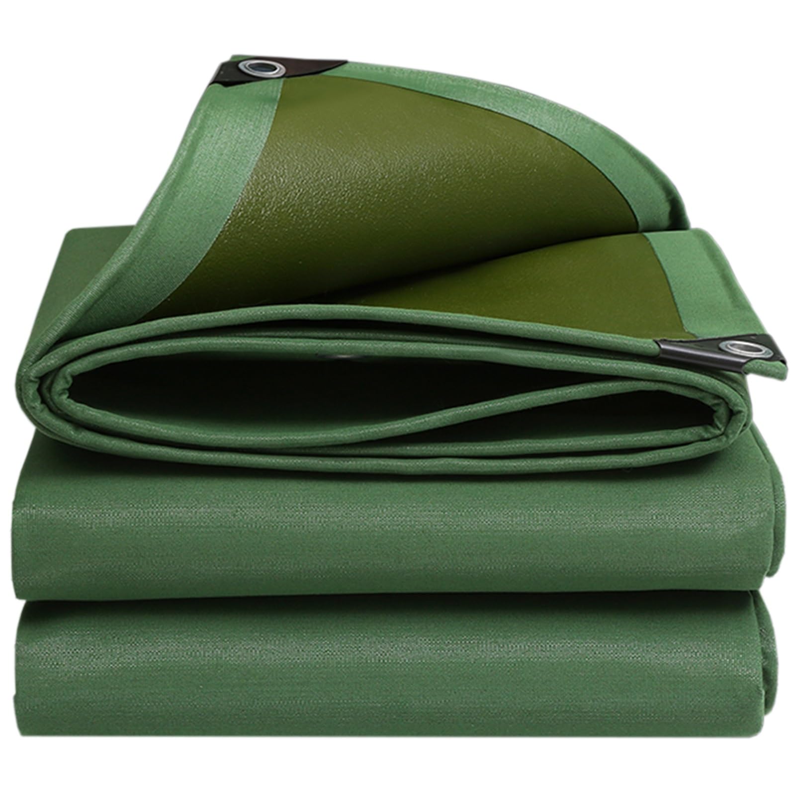 Teloni Telo di copertura impermeabile per carichi pesanti 600 g/m², Telo di fondo per tenda da campeggio con occhielli e bordi rinforzati, Telo spesso multiuso(Size:1.2x1.5m)