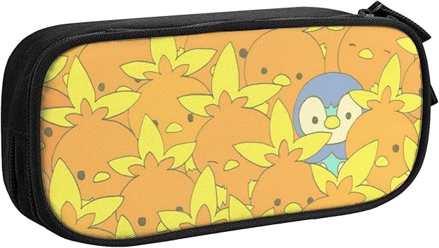 Amazon Co Jp ポッチャマ アチャモ ペンケース 筆箱 大容量 化粧ポーチ 男の子 女の子 子供 小学生 中学生 高校生 大学生用 多機能 キャラクター かわいい 文房具 オフィス用品