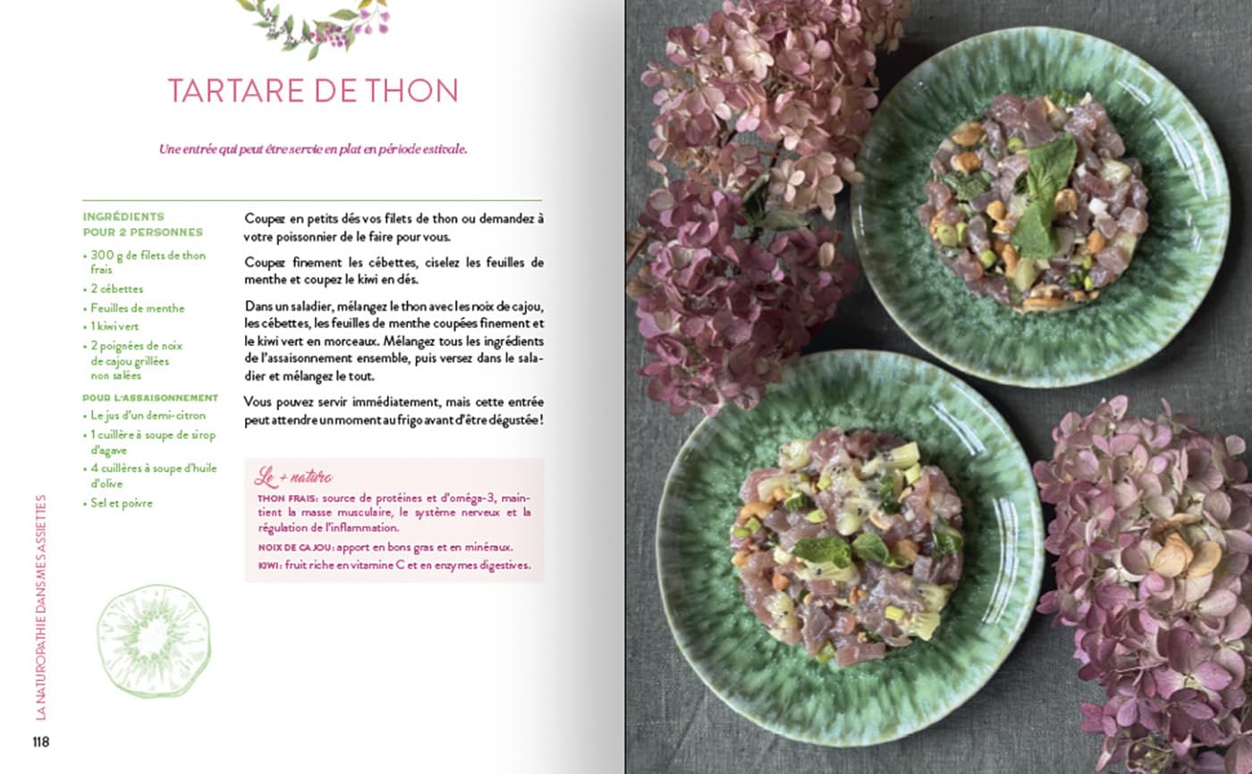 La naturopathie dans mes assiettes - 84 recettes simples, saines et savoureuses
