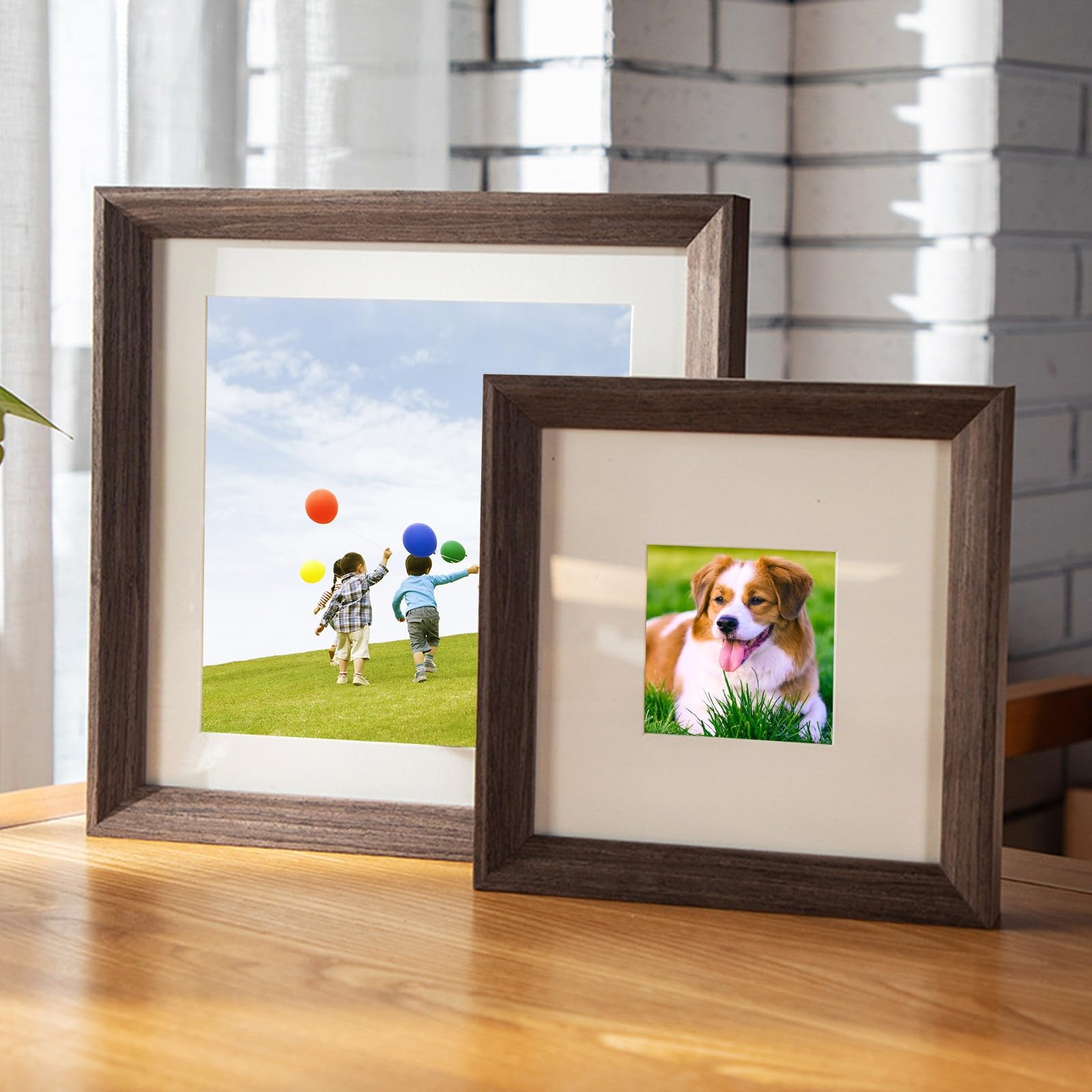Amazon.com - 9.8x9.8 Picture Frames, Square Photo Frame Vertical