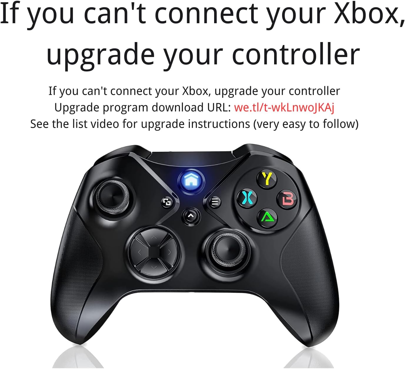 Wireless Controller Replacement for Xbox Controller, Gaming Controller Compatible with Turbo/Dual Vibration/Marco/Audio Jack