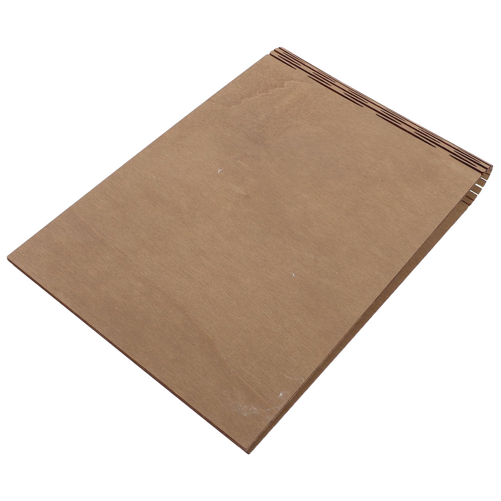 Álbum de rústico de madera khaki resistente para firmas de bodas