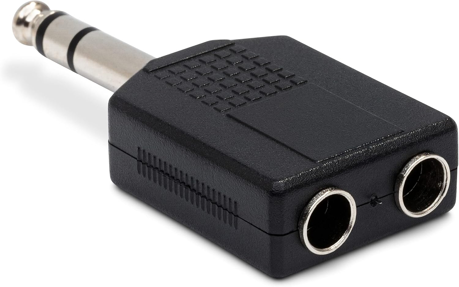 Hosa GPP-359 Dual 1/4 Inches TRS Female to 1/4 Inches TRS Male Adapter