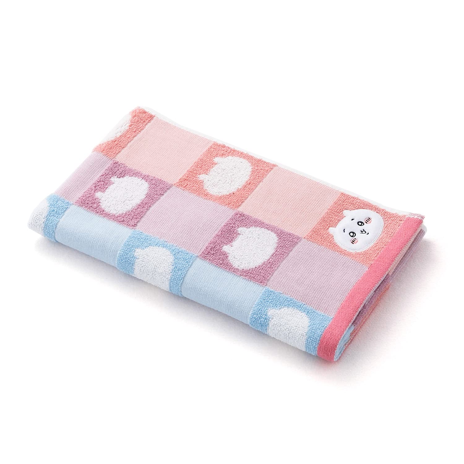 Amazon｜ちいかわ(Chiikawa) パターン スリムバスタオル ピンク