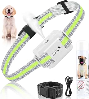 Auto Citronella Bark Collar for Dogs, [1Citronella Spray] Waterproof Spray Dog Training Collar, No Shock Humane Citronella Dog Barking Collars, Safer Rechargeable Anti Barking Control Colla