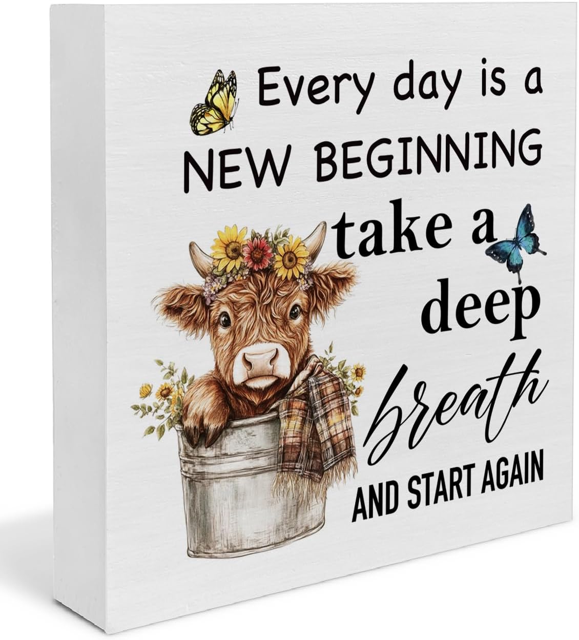 Highland Cow Decor for Bathroom Bedroom, Highland Cow Lovers Gifts