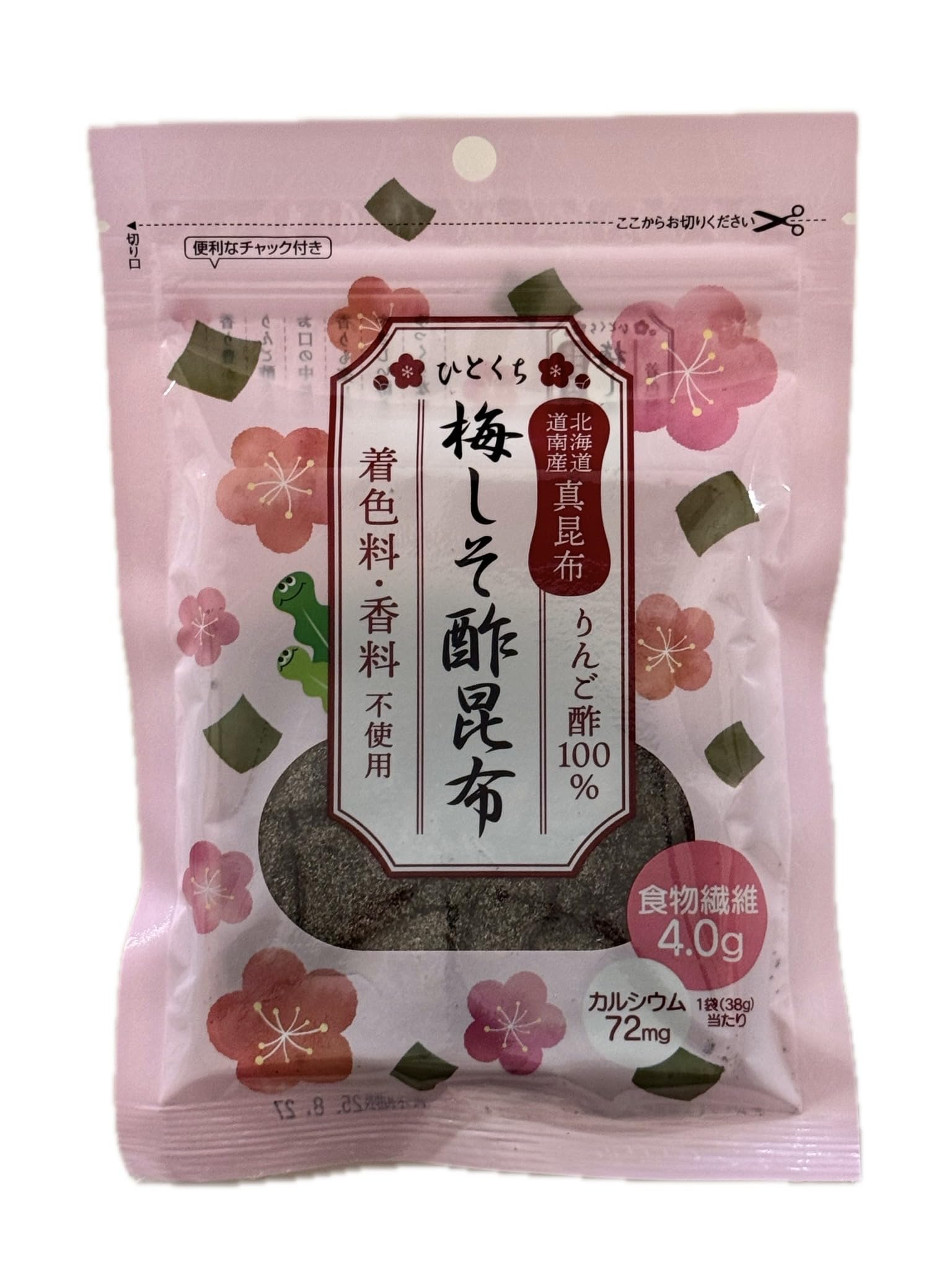 Amazon | 上田昆布 ひとくち梅しそ酢昆布 38g×6袋 | 上田昆布