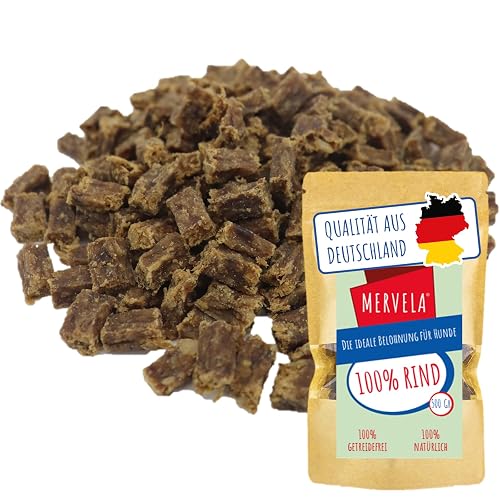 MERVELA® Cubos para masticar para perros, 500 g, ideal como golosina de entrenamiento