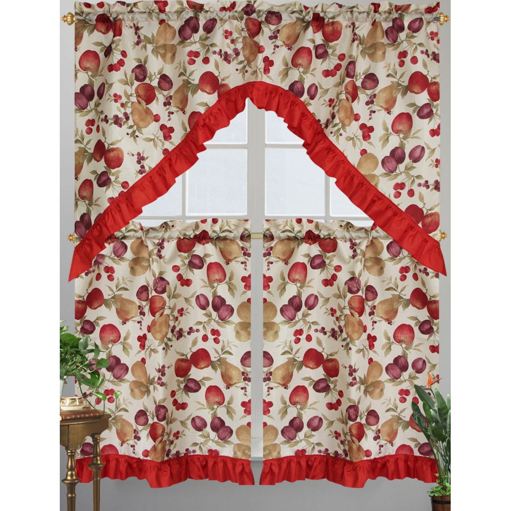Fruit Kitchen Curtains Curtains & Drapes 2023