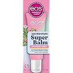 eos 24H Moisture Super Balm- Strawberry Sorbet, Lip Mask, Day or Night Lip Treatment, Made for Sensitive Skin, 0.35 fl oz