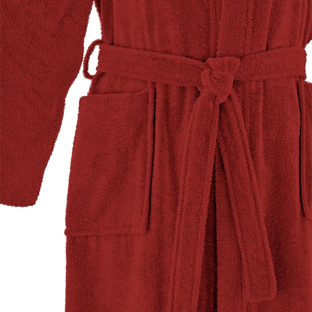 Accappatoio Unisex Banzaii Taglia M - Spugna 400 G/m², 100% Cotone, Nero - Foto 4