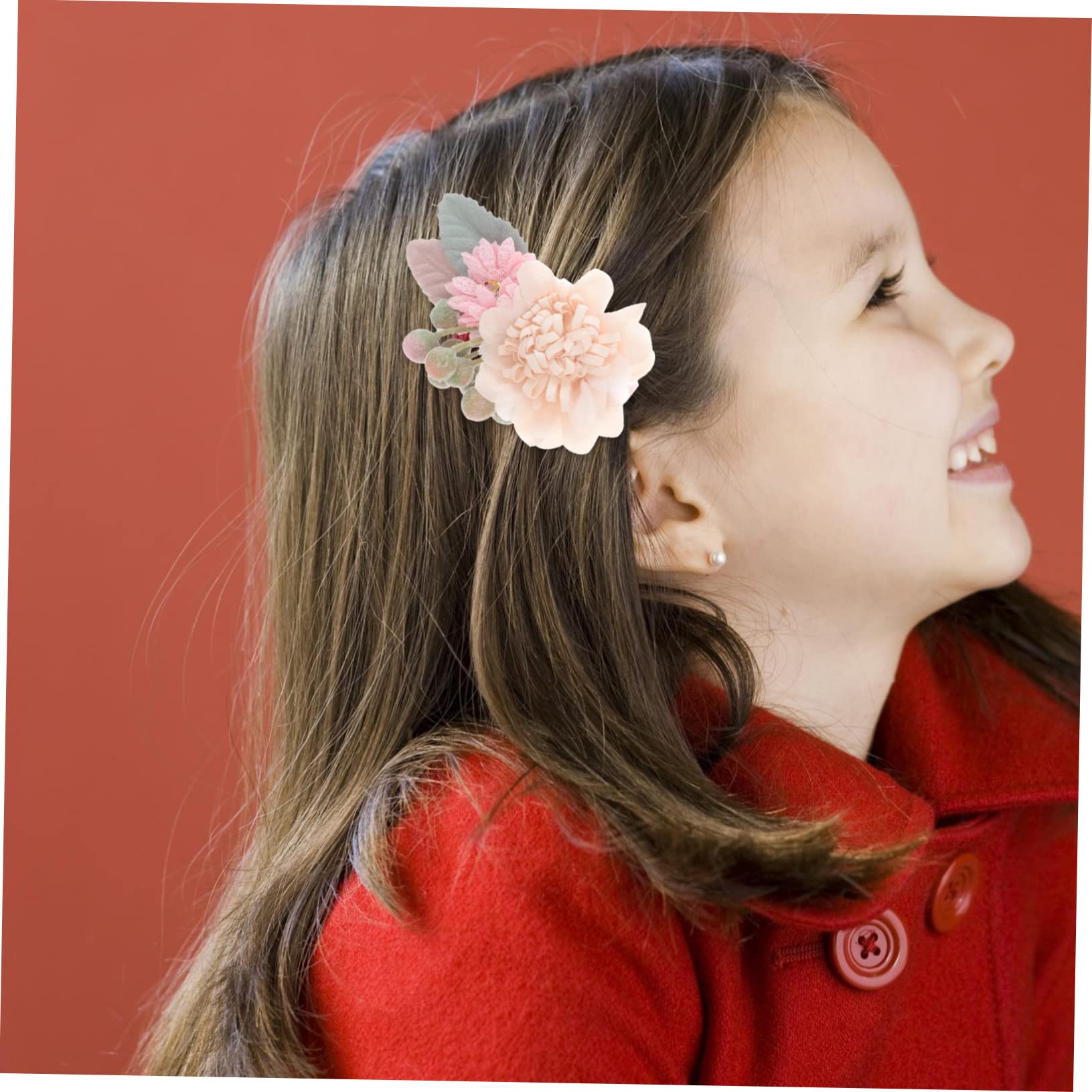 VICASKY 24pezzi Fermagli Per Fiore Con Clip Alligatore Accessori Per Bambine Per Feste Servizi Fotografici e Occasioni Speciali