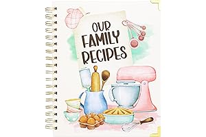WorldBazaar Family Recipe Book: Memory Keeper to Write Your Own Family Recipes
