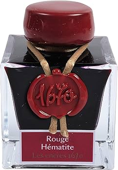 エルバン　ヘマタイトレッド（カーマイン）　50ml エルバン ボトルインク ジャックエルバン ボトルインク 50ml