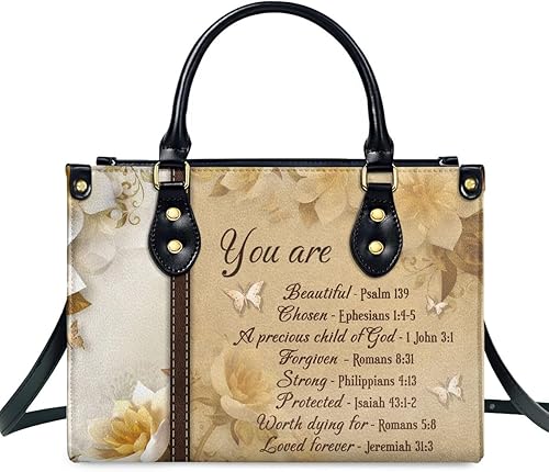 Miniatura 12 de Bolsos de Cuero Jesuspirit para Mujeres - Bolsos de Biblia, Bolso Religioso - Regalos Cristianos para Mujeres - Regalos del Día de la Madre