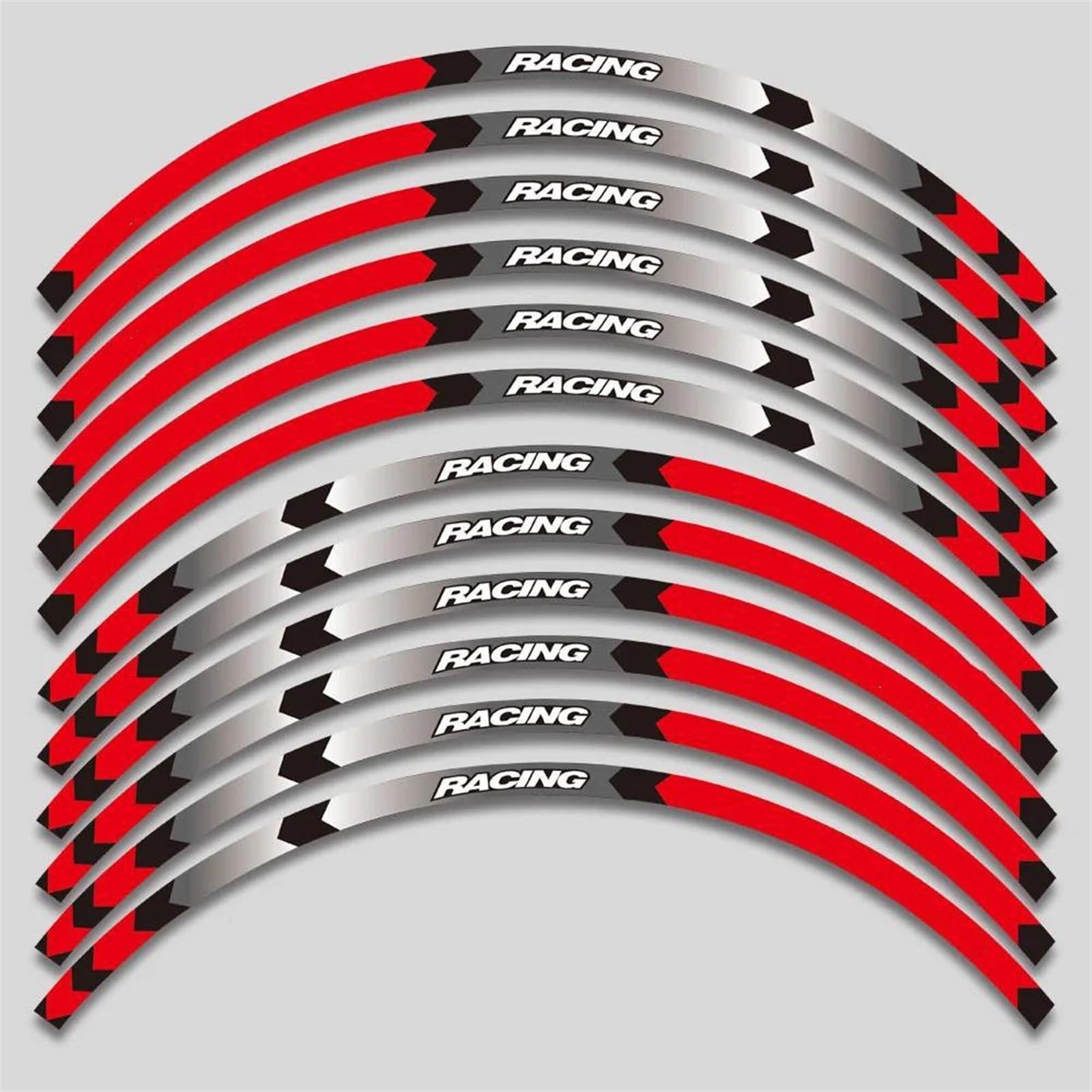 Stickers Motorcycle Reflective Rim Edge Stripes Wheel Stickers for NC750 NC750S NC750X NC 750 XS 750X 750S(Style 3)