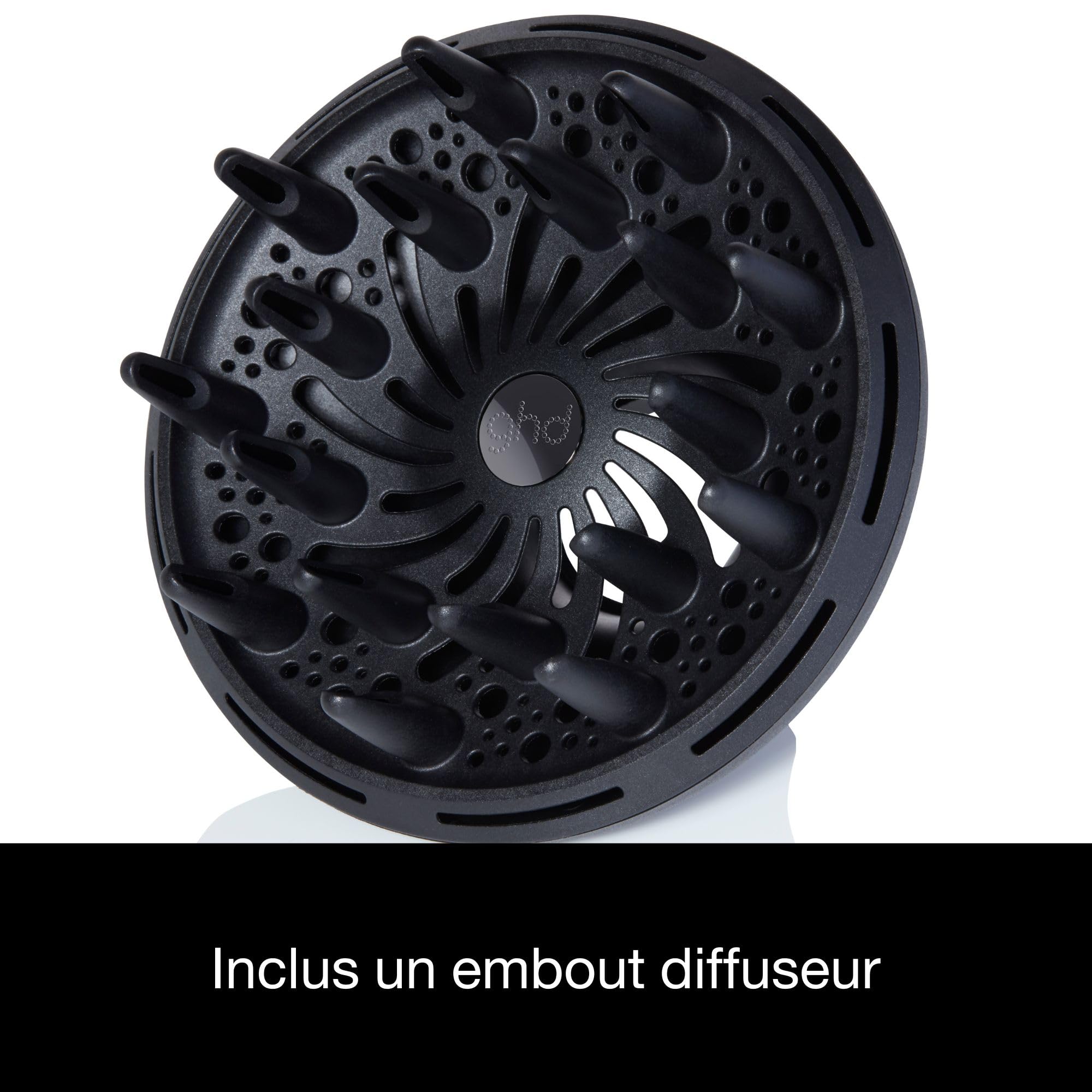 ghd - Coffret sèche-cheveux ghd Air - Sèche-cheveux professionnel (Noir) - Brosse, Diffuseur et Pinces inclus - Séchage et coiffage rapide - Réduit les frisottis - Idéal pour tous types de cheveux