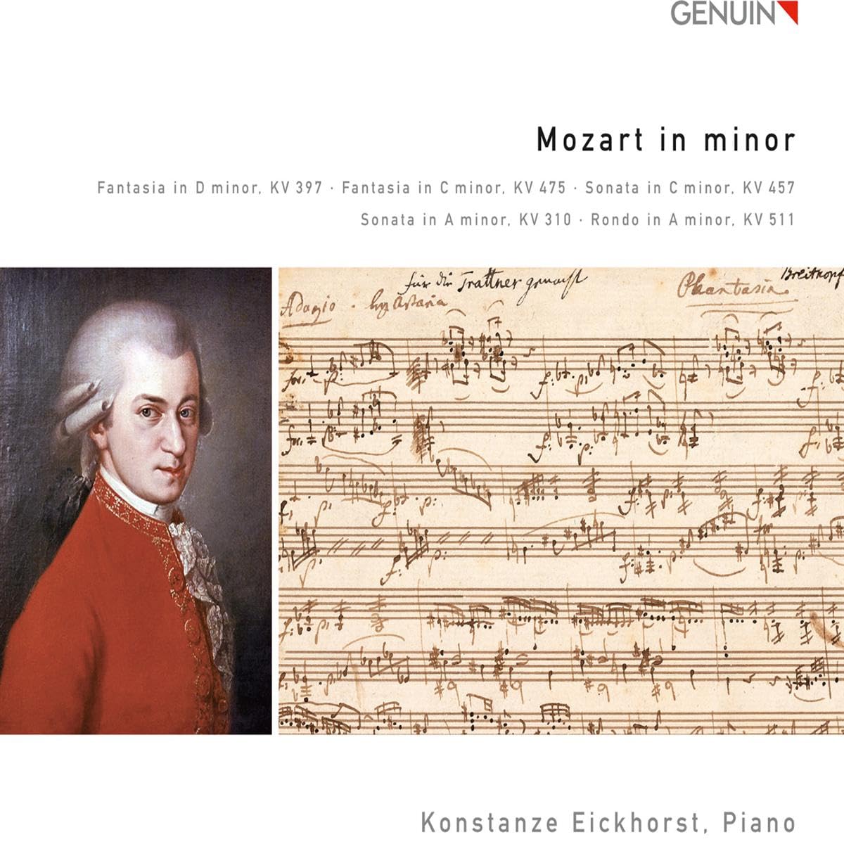 MOZART IN MINOR - KLAVIERWERKE