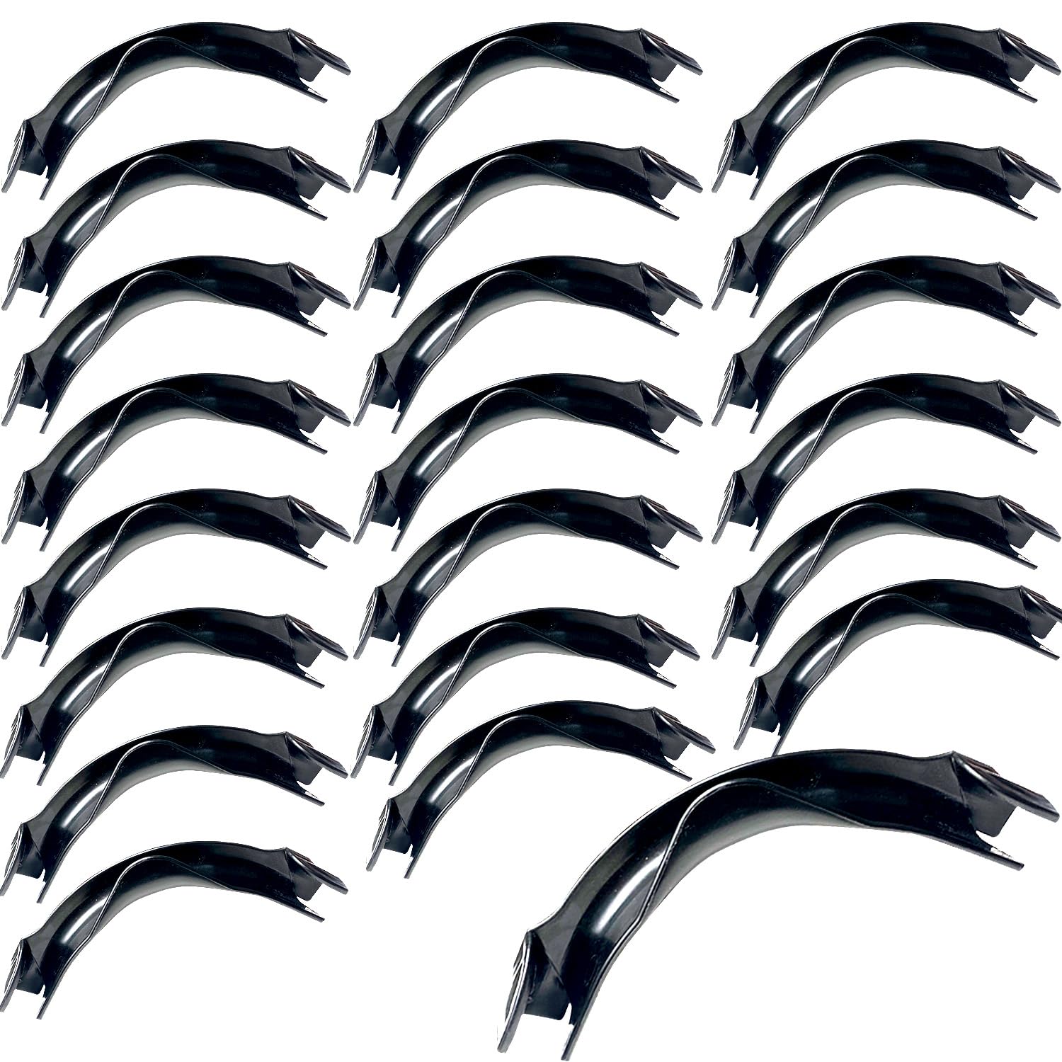 Équerres pour chauffage par le sol coude de guidage de tuyau 22pcs équerre coude de déviation Diamètre intérieur environ 20 mm pour diamètre de tuyau 16-18 mm (22pcs, 16-18 mm)
